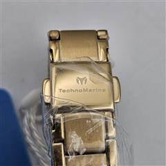 Invicta TechnoMarine TM-85001 Luna Tides Women's 33mm Pink MOP Dial Gold Tone